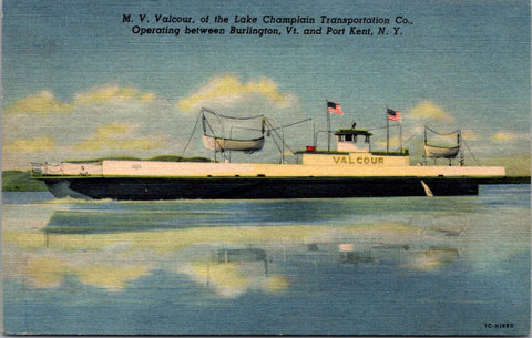 Ship Postcard - VALCOUR, MV postcard - A06554