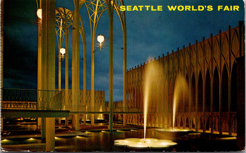 WA, Seattle - Worlds Fair - Science Pavilion - 1962 postcard - A06799