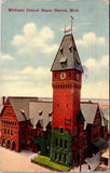 MI, DETROIT - Michigan Central Depot - 1911 postcard - C06137