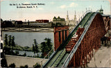 NY, ROCKAWAY BEACH - L A Thompson Scenic Railway, open car, people, area - E2300