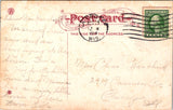 WI, La Crosse - River Park scene with bridge in background - 1914 postcard - E23