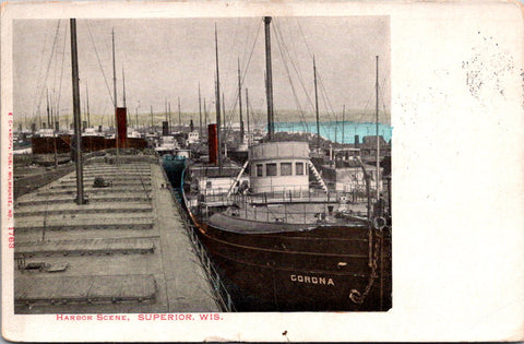 Ship Postcard - CORONA postcard - F17254