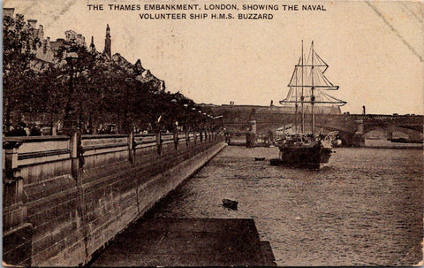 Ship Postcard - BUZZARD, HMS postcard - JR0045