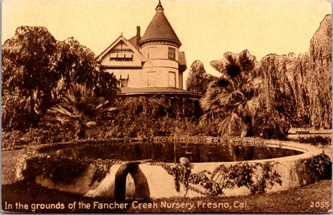 CA, Fresno - Fancher Creek Nursery - Edward H Mitchell  postcard - w00639