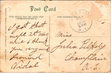 RI, Arctic - Theatre Odeon close up, US Flag - 1910 postcard - 2k1071