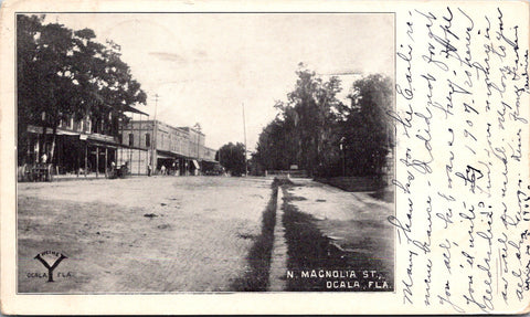 FL, Ocala - N Magnolia St - Weiney postcard - 2k0767