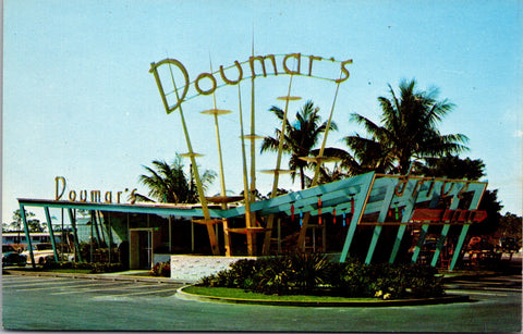 FL, Fort Lauderdale - DOUMAR'S - Dexter Press postcard - 2k1413