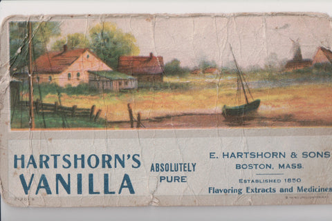 MA, Boston - E Hartshorn VANILLA advertising - 500377