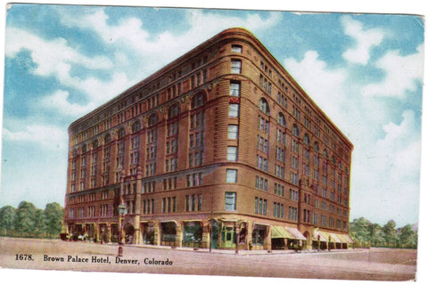 CO, Denver - Brown Palace Hotel postcard - E10374