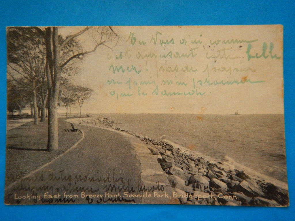 CT, BRIDGEPORT - Seaside Park Looking East from Breezy Point - H15095