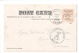 CT, Danbury - MIDWAY, Fair postcard @1905 postcard - A12205