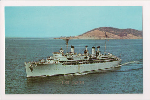 Ship Postcard - JASON - USS Jason - A19094