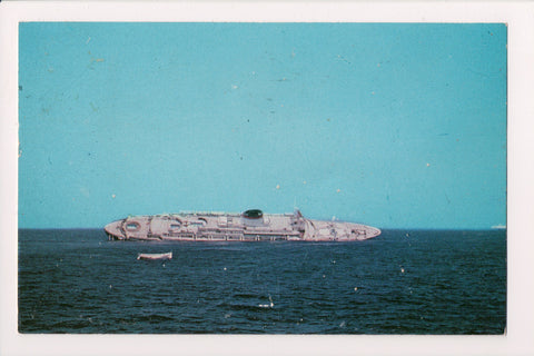 Ship Postcard - ANDREA DORIA - SS Andrea Doria wrecked - A19180