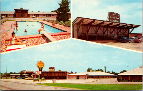 SC, Bennettsville - Motel and Brandin' Iron Restaurant postcard - B05430