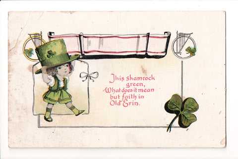 St Patrick - St Patricks Day - This Shamrock Green - C04003
