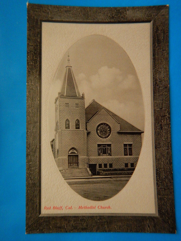 CA, RED BLUFF - Methodist Church postcard - A10137