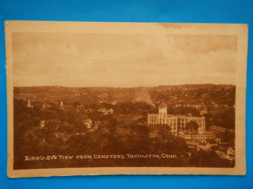 CT, THOMASTON - bird eye view (original SOLD) H15082