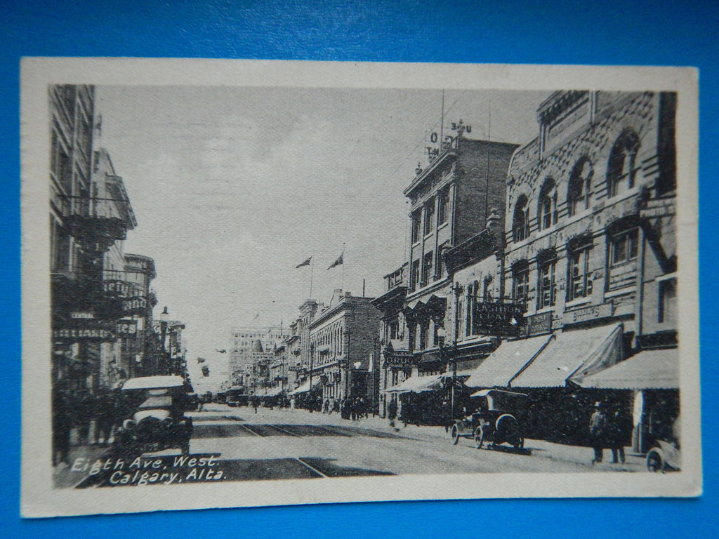Canada - CALGARY, AB - Eight Ave, West postcard - D07022
