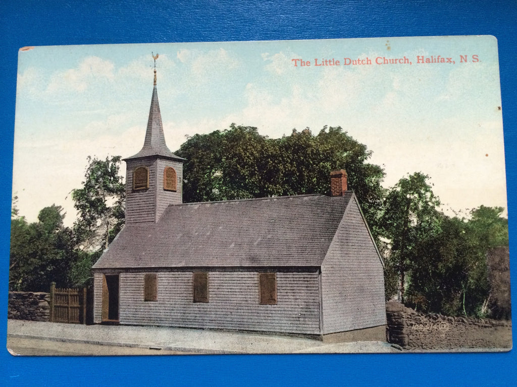 Canada - HALIFAX, NS - Little Dutch Church postcard - G06049