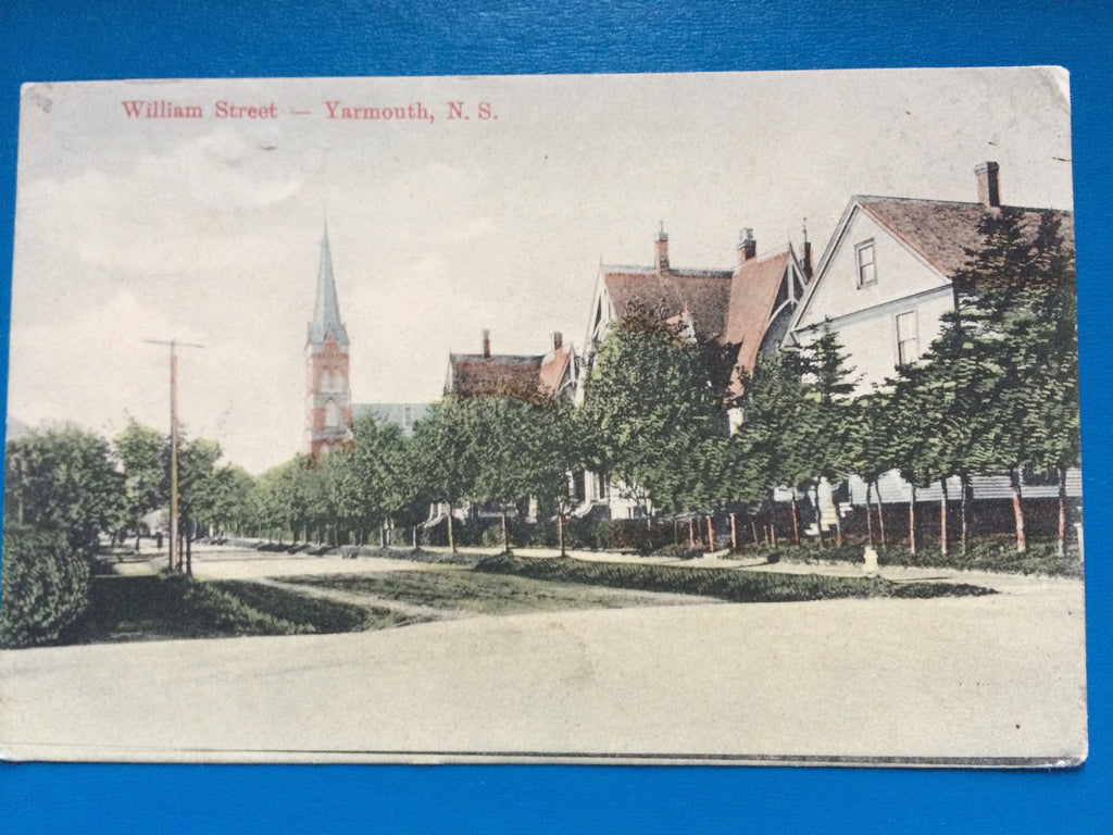 Canada - YARMOUTH, NS - William Street postcard - R00508