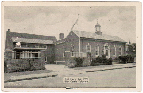 DE, New Castle - Post Office built 1928 - R00789