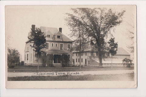 VT, Burlington - Experiment Farm House (Univ of VT) - 1908 RPPC - G17162