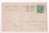 New Year - A Happy New Year - Winsch, 1915 postcard - sw0230