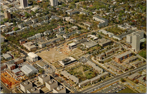 SC, Columbia - Bird Eye View of University of SC postcard - H04028