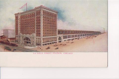 IL, Chicago - LaSalle Street Station postcard - C06338