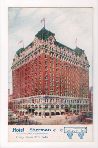 IL, Chicago - Hotel Sherman, Gollege Inn (ONLY Digital Copy Avail) - CP0232