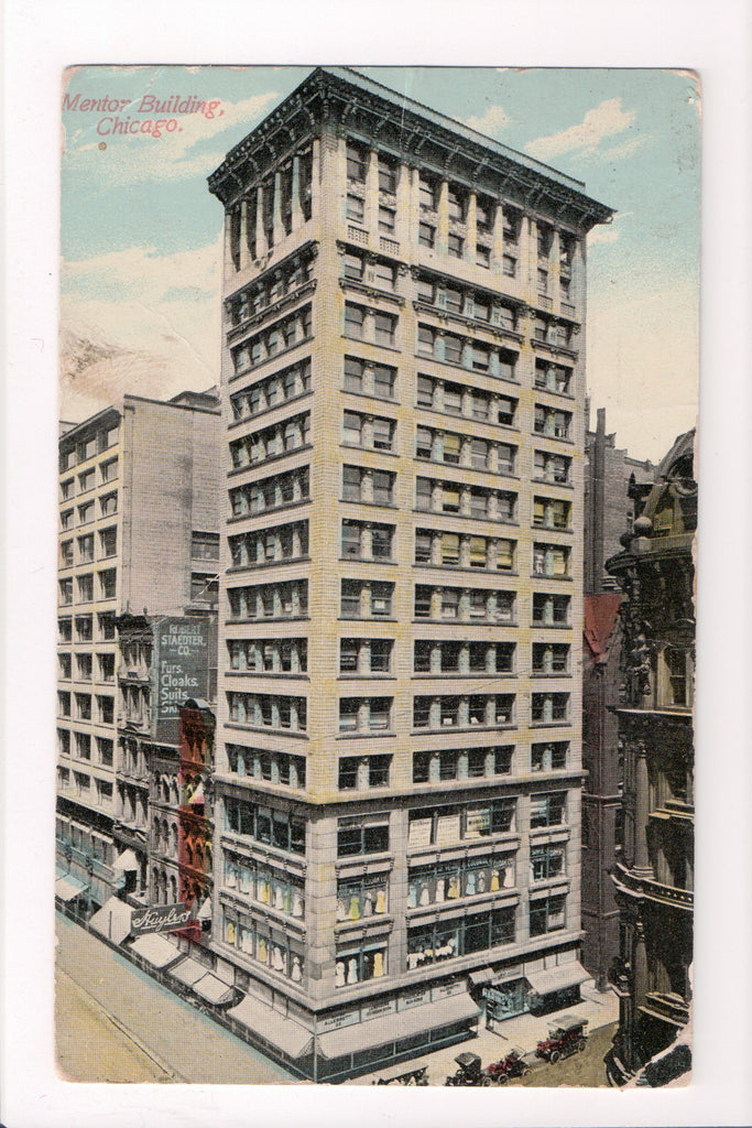 IL, CHICAGO - Mentor Building, Robert Staedter Co sign - B17278