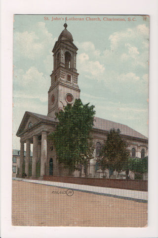 SC, Charleston - ST JOHNS Lutheran Church - about 1917 - K06108
