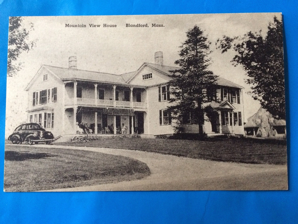 MA, BLANDFORD - Mountain View House postcard - H15022