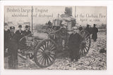 MA, BOSTON - Engine abandoned and destroyed at Chelsea Fire 4-12-1908 - D07133