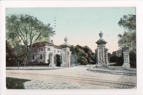 MD, Baltimore - Patterson Park Entrance - @1908 postcard - A06882