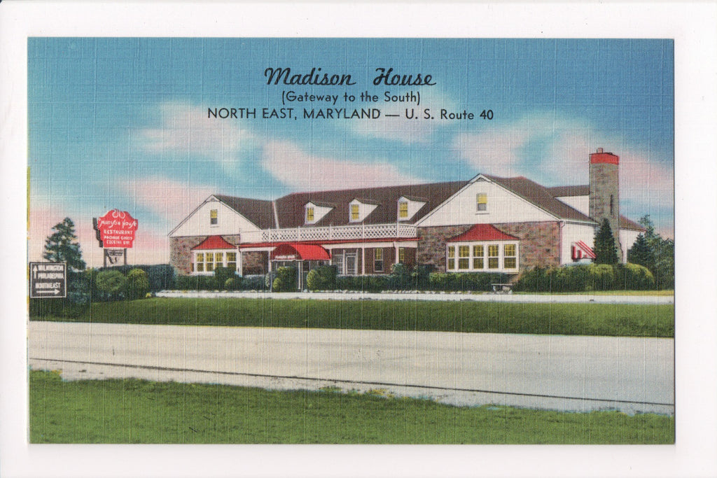 MD, NORTH EAST - Madison House Restaurant - B17193
