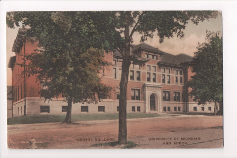 MI, Ann Arbor - Dental Building, Univ of Michigan - Geo Wahr - CP0281