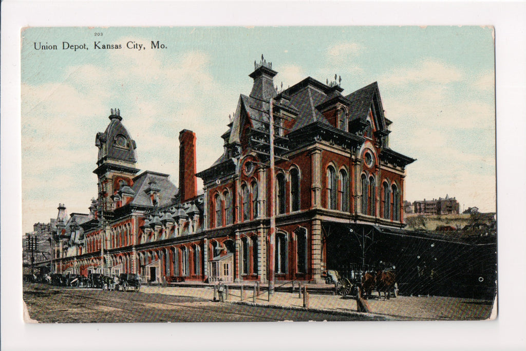 MO, Kansas City - Union Depot, Train Station - C08139