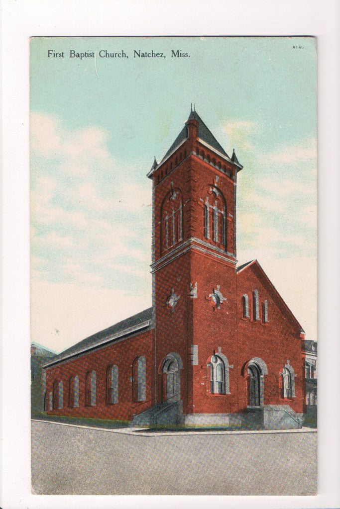 MS, Natchez - First Baptist Church (ONLY Digital Copy Avail) - CP0206