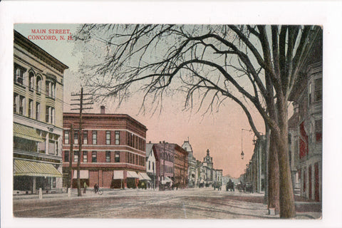 NH, Concord - Main Street postcard - SH7017