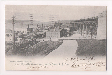 NY, New York City - Riverside Viaduct, Weber-McLoughlin - @1906 - B05200