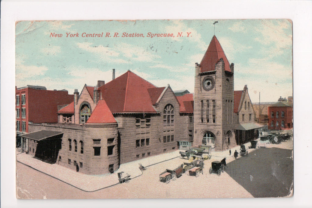 NY, SYRACUSE - NY Central Railroad Station - J04061