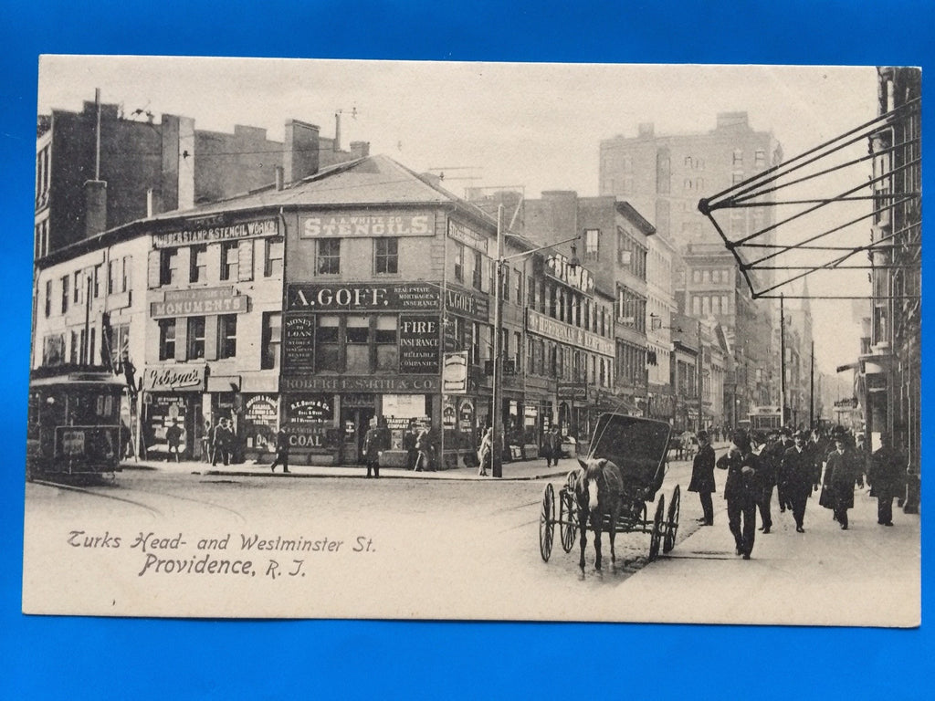 RI, PROVIDENCE - Turks Head, Westminster St (original SOLD) - A10072