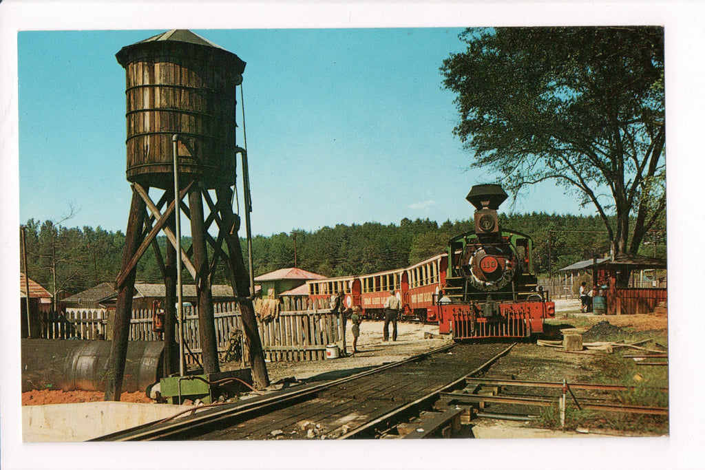 SC, CLEVELAND - SWAMP RABBIT RAILROAD, passenger train (original SOLD) A06719