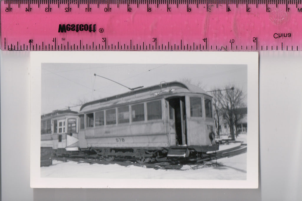 Train - Railroad Electric Car #578 - Northern Indiana - PHOTO - SL2723