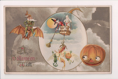 Halloween - Witch, bats, jol, veggies (SOLD, only digital copy avail) SL2785