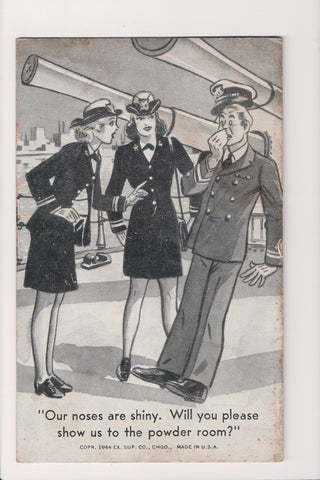 Military - Exhibit Card - OUR NOSES ARE SHINY - SW0131