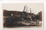 VT, BRATTLEBORO - Railroad Station Being Built (ONLY Digital Copy Avail) - SH7206