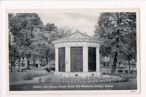 IL, Quincy - HONOR ROLL MEMORIAL, Quincy and Adams County - w03860