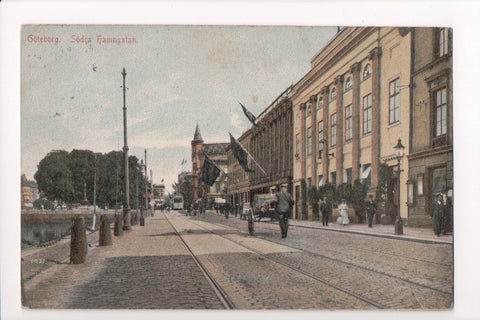 Foreign postcard - Goteborg, Sweden - Sodra Hamngatan - EP0185